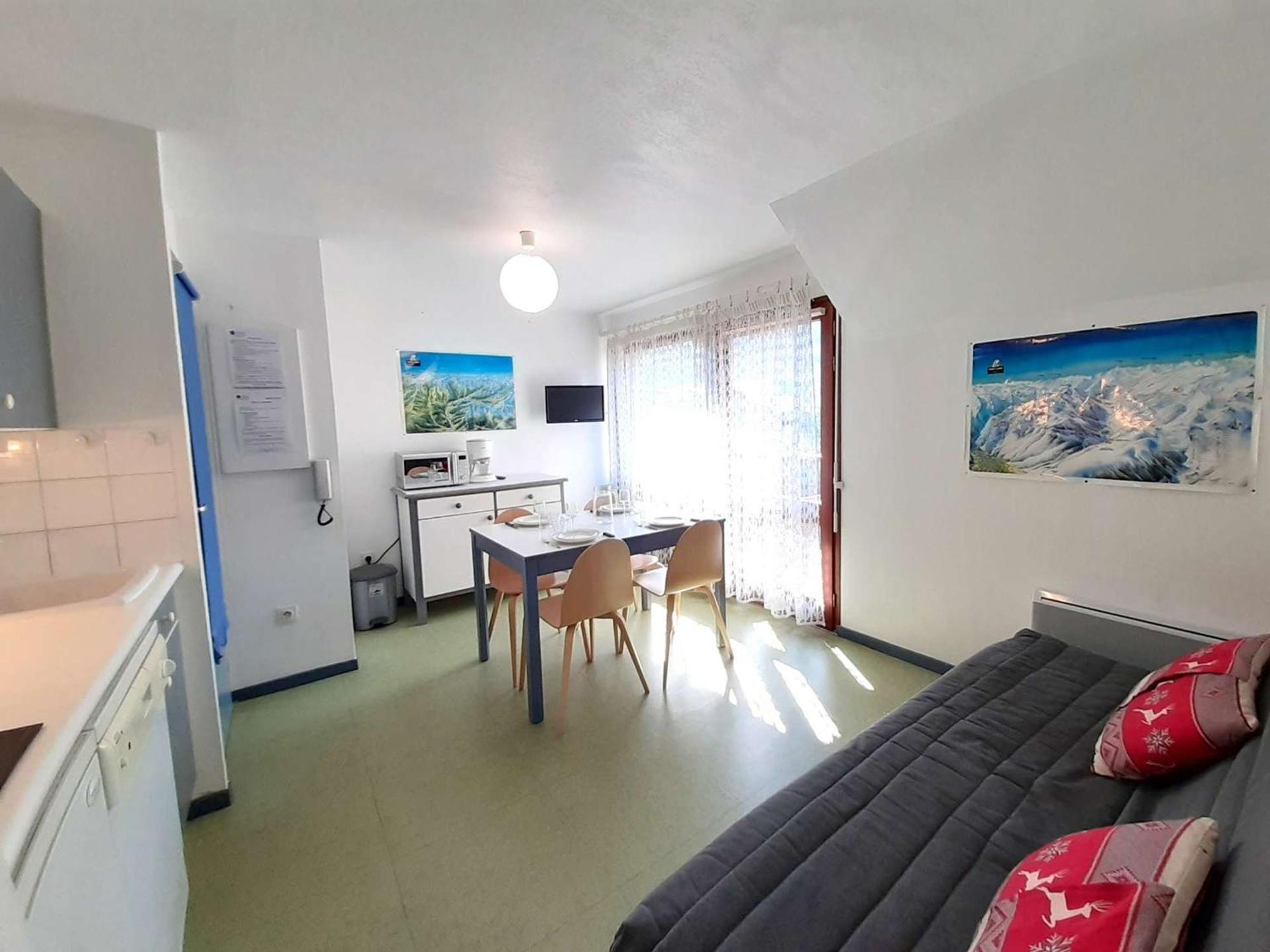 Studio Cosy 4 Pers Avec Balcon, Parking Et Salle De Musculation A St Lary Soulan - Fr-1-457-270 Saint-Lary-Soulan Luaran gambar